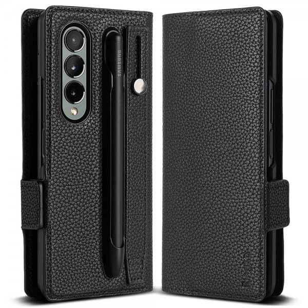 Ringke Samsung Galaxy Z Fold 4 Etui Folio Signature EZ Strap Plus Svart