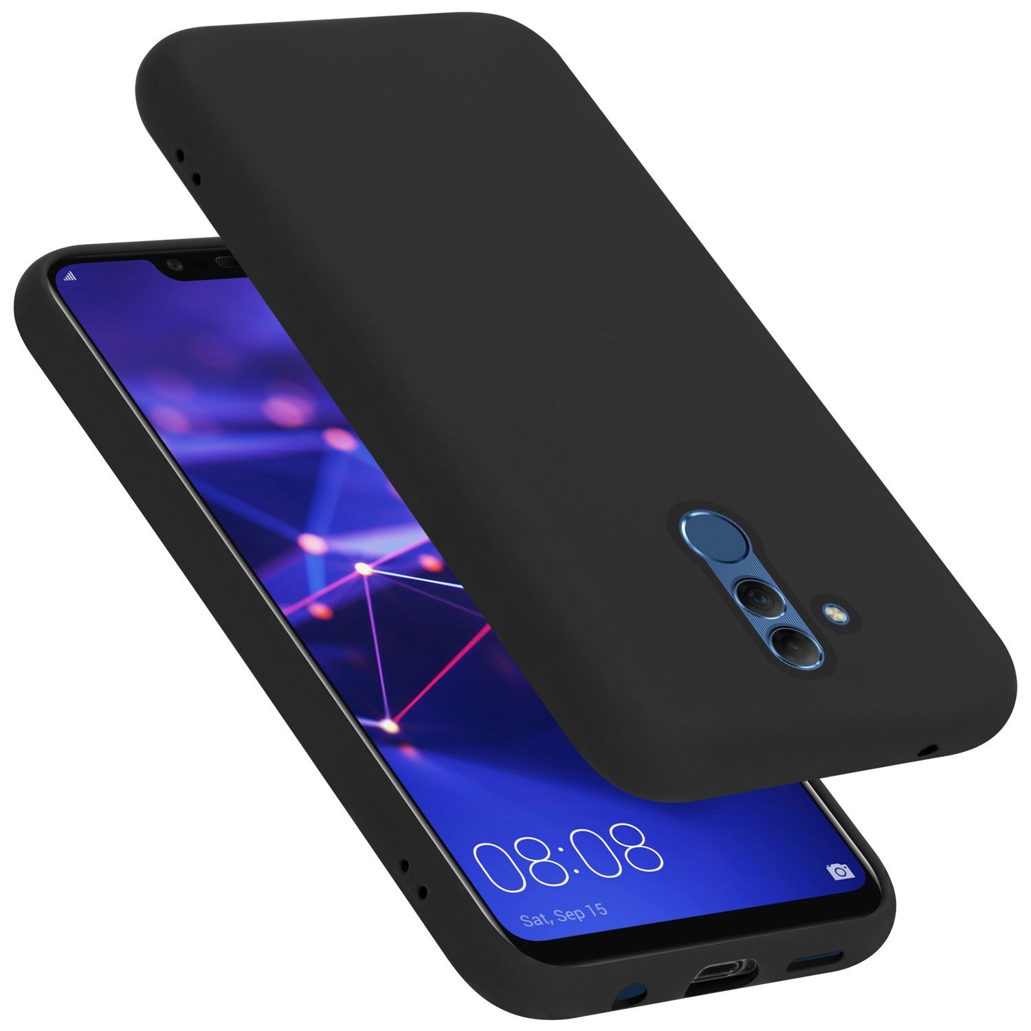 Huawei Mate Lite Silikondeksel Case Svart Elkj P