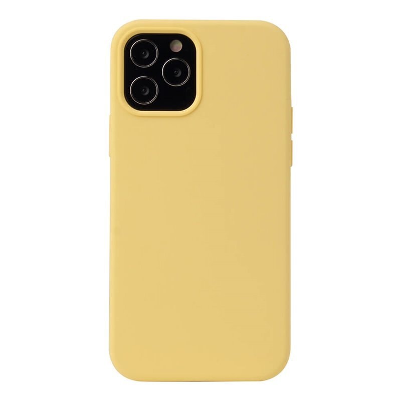 Liquid silikon deksel Apple iPhone 15 Pro Max Canary Yellow Elkjøp