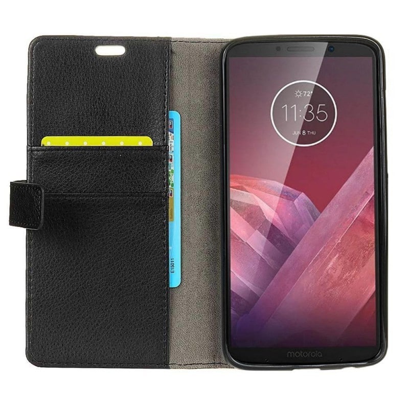 Lommebokdeksel Kort Motorola Moto Z Play Xt Svart Elkj P