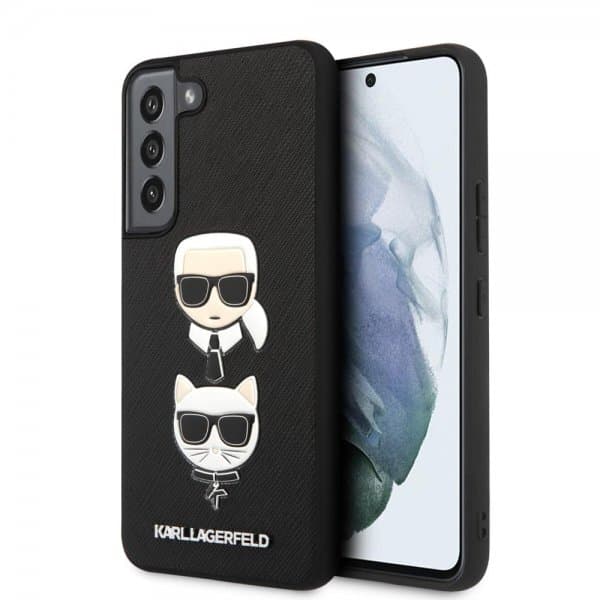 Karl Lagerfeld Samsung Galaxy S22 Deksel Saffiano Karl Choupette