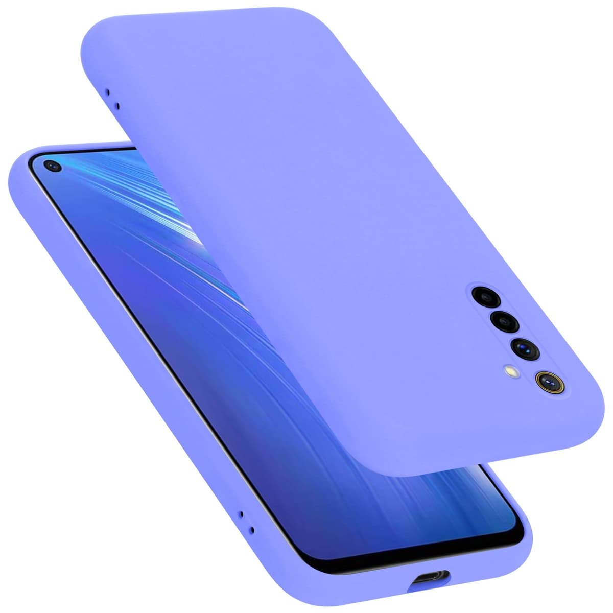 Realme G S Silikondeksel Case Lilla Elkj P Elkj P