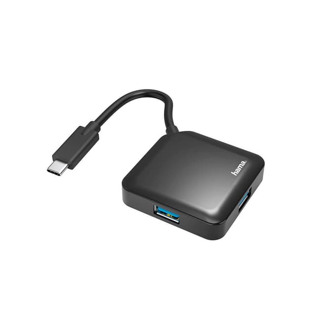 HAMA Hub USB-C 4x Porter 5 Gbit/s