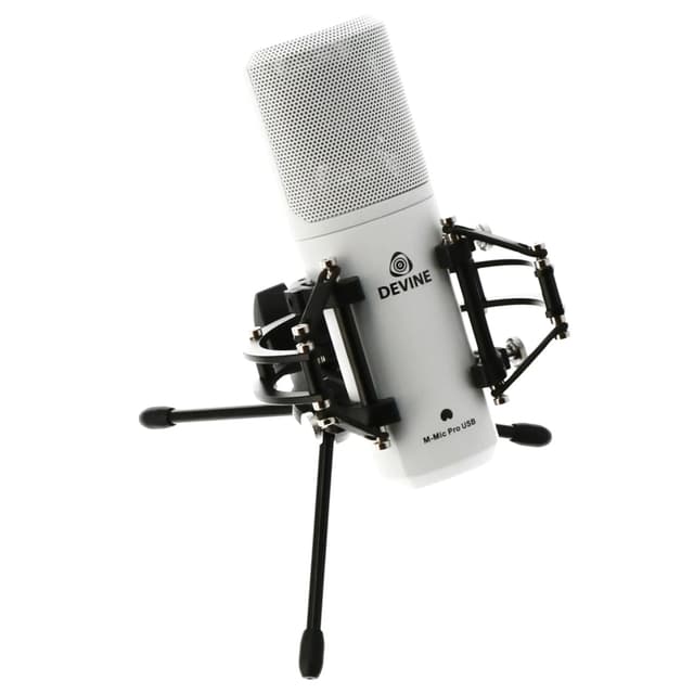 Devine M-Mic PRO USB  Microphone, Hvit