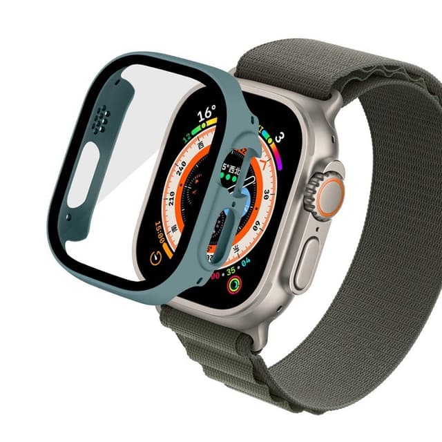 Deksel med glassdeksel Apple Watch Ultra (49mm) - Petrol