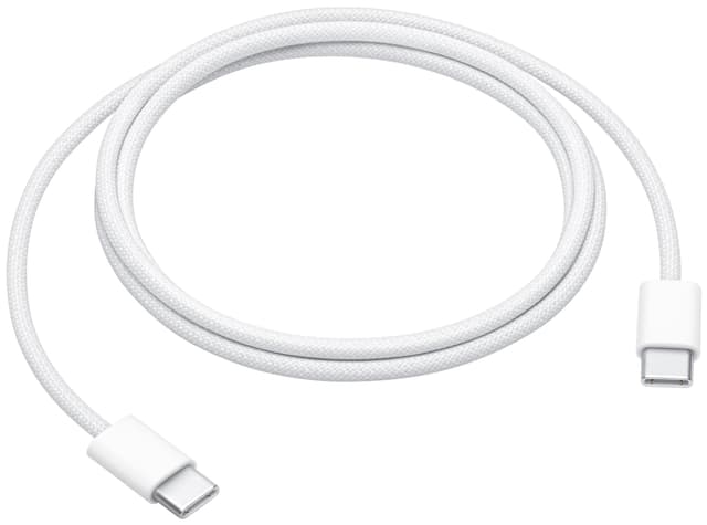 USB-C til USB-C ladekabel (1 meter)