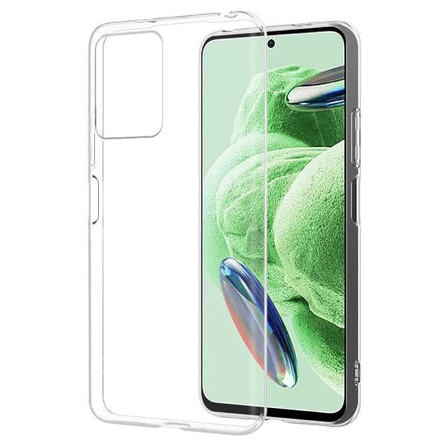 Silikondeksel gjenomsiktig Xiaomi Redmi Note 12 5G