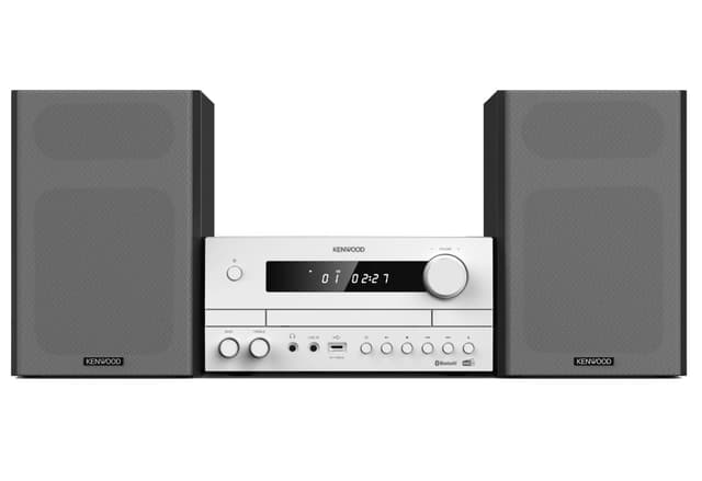 Kenwood M-822DAB Mini-system med Bluetooth og DAB+ (hvit)