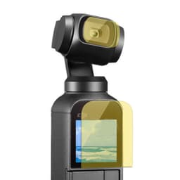 Skjermbeskytter linsebeskytter hydrogel 3-delt Gjennomsiktig DJI OSMO Pocket / DJI OSMO Pocket 2