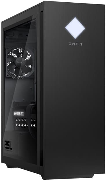 HP Omen 25L i7-13/16/1000/4060Ti stasjonær gaming-PC