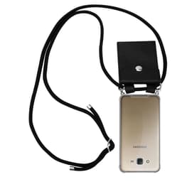 Samsung Galaxy J7 2015 Deksel med Halskjede (svart)