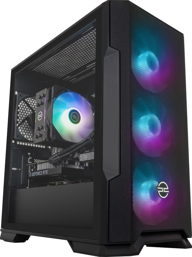 PCSpecialist Core 200 R5-5/16/512/3050 stasjonær gaming-PC