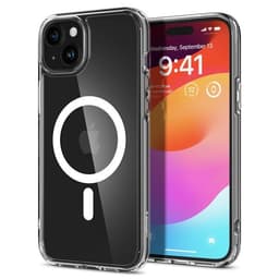 Spigen iPhone 15 Deksel Ultra Hybrid MagFit Hvit