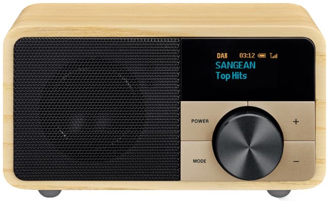 Sangean DDR-7 digitalradio (naturlig tre)