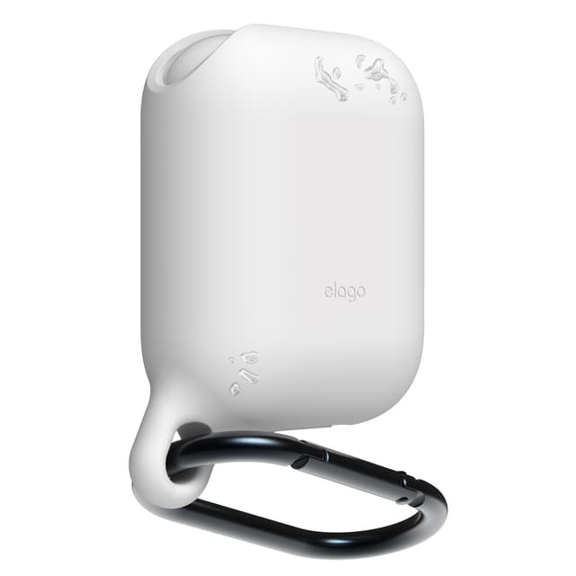 Elago AirPods vanntett deksel (hvit)