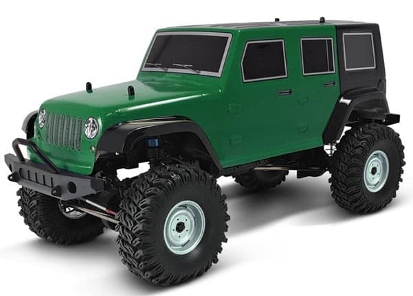 HSP Jeep Trail Rider Green - Komplett