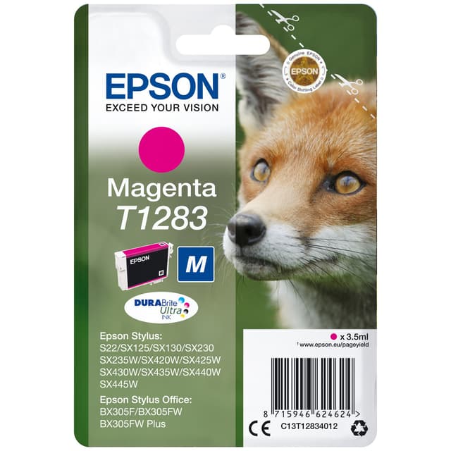 Epson blekkpatron DuraBrite Ultra T128 Magenta