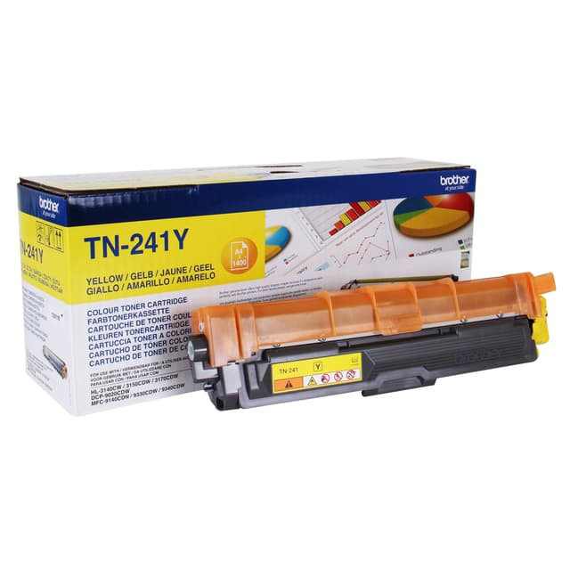 Brother toner TN-241Y Gul