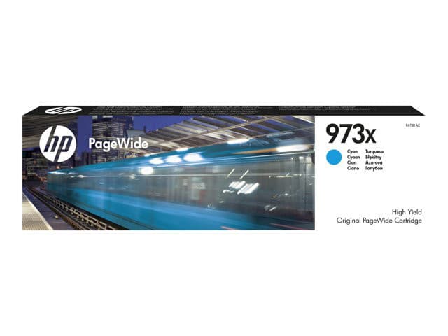 HP blekkpatron 973X Original PageWide Cyan