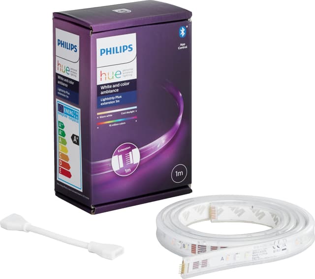 Philips Hue LightStrip Plus 1m utvidelsesstripe