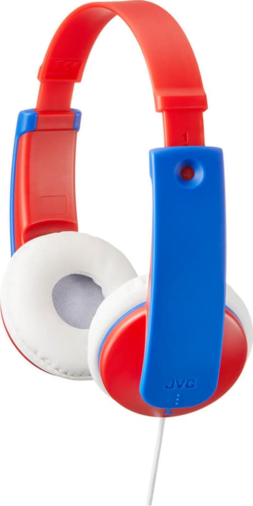 JVC Kids KD7 85dB on-ear hodetelefoner (rød)