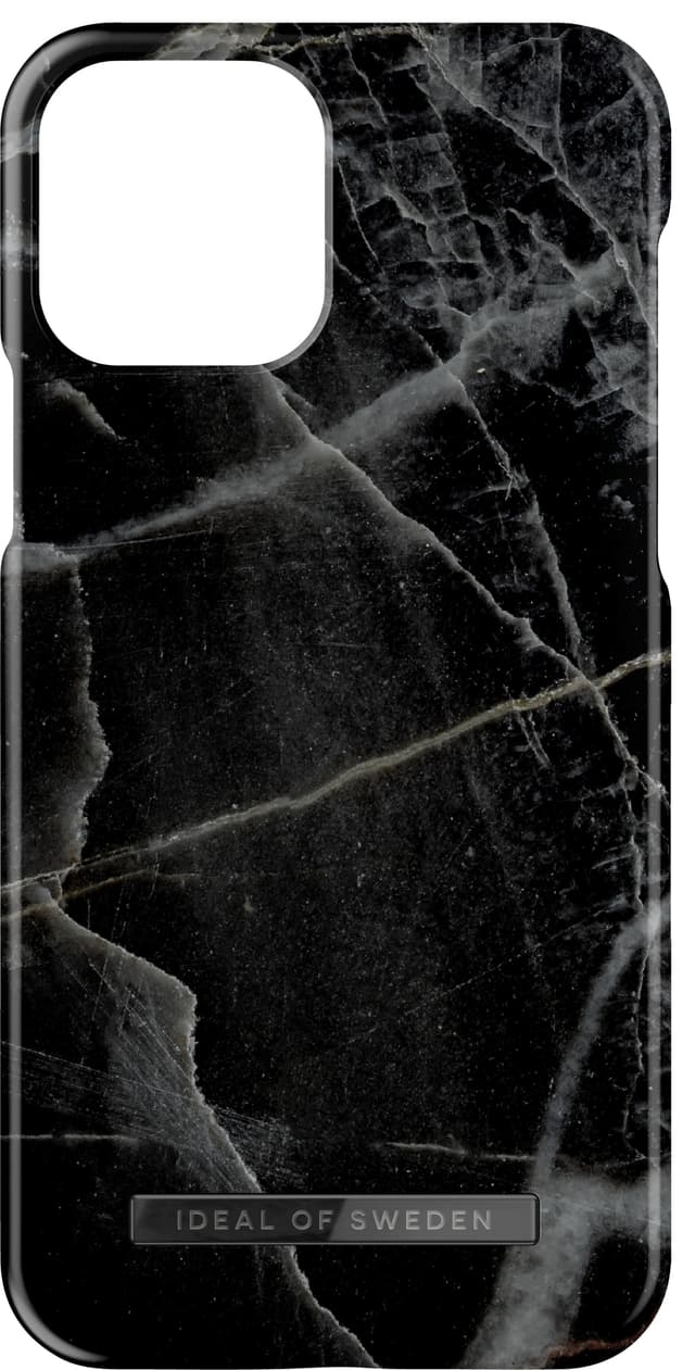 iDeal of Sweden motedeksel til iPhone 13 Pro (Black Thunder Marble)