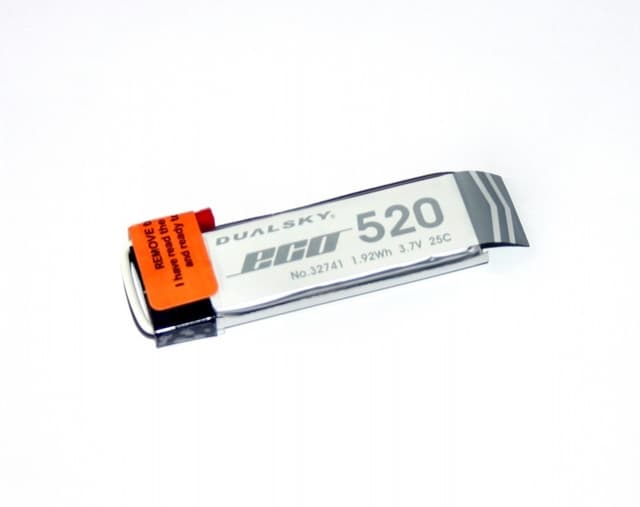 1s   520mah - 25c - dualsky xpower eco-s - jst