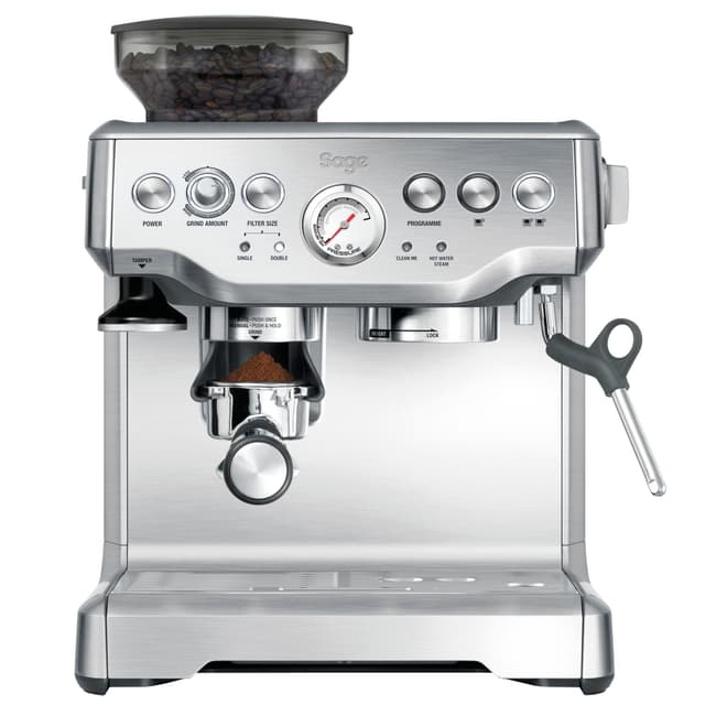 Sage Barista Express kaffemaskin BES875UK (stål)