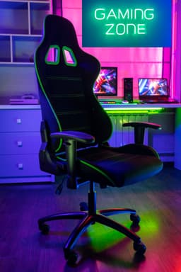 Neon LED-skilt Gaming Zone - 50x23 cm - Full RGB med touch fjernkontroll