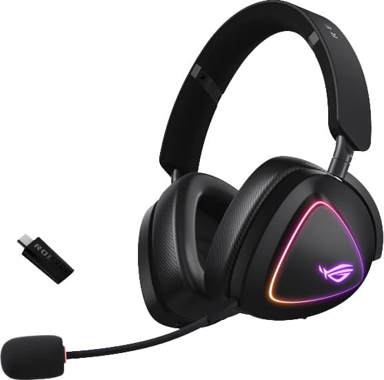 Asus ROG Delta II gaming-headset (sort)