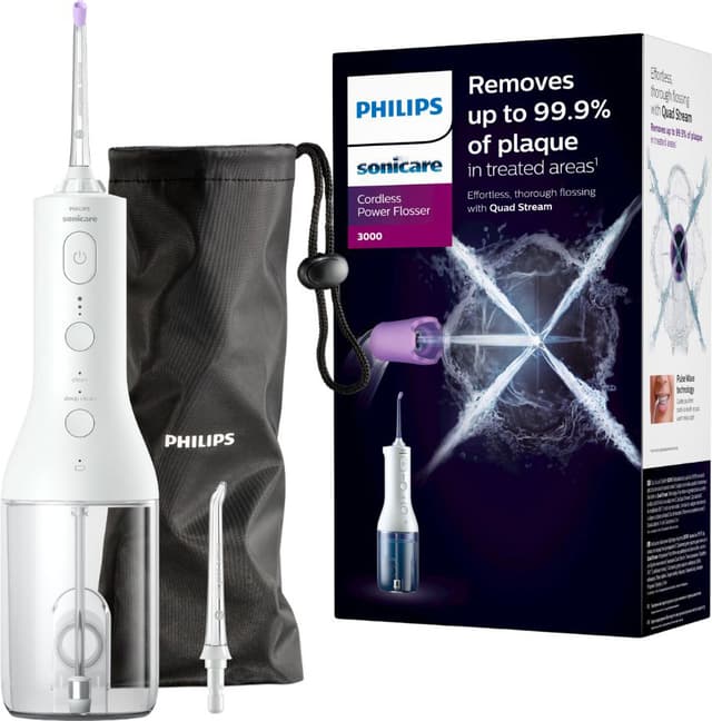 Philips 3000 Series Sonicare vannflosser HX3826/31 (hvit)