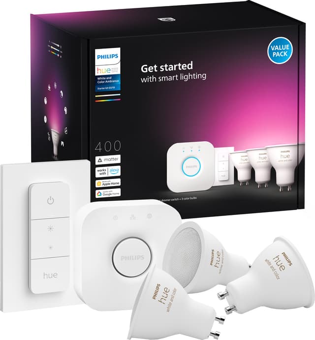 Philips Hue WCA startpakke 4,2 W, GU10