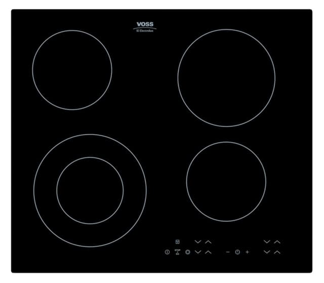 Voss-Electrolux keramisk platetopp DEK2462-UR - brukt