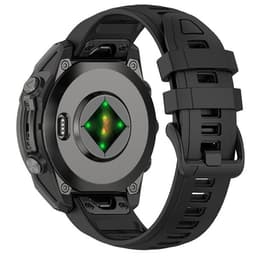 Silikonarmbånd for Garmin Fenix 8 43mm - Svart