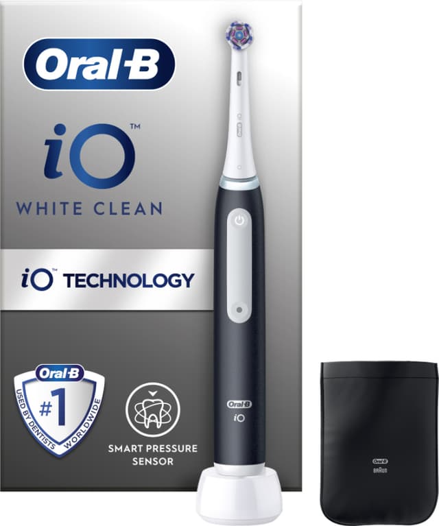 Oral-B iO White Clean elektrisk tannbørste 117753 (sort)