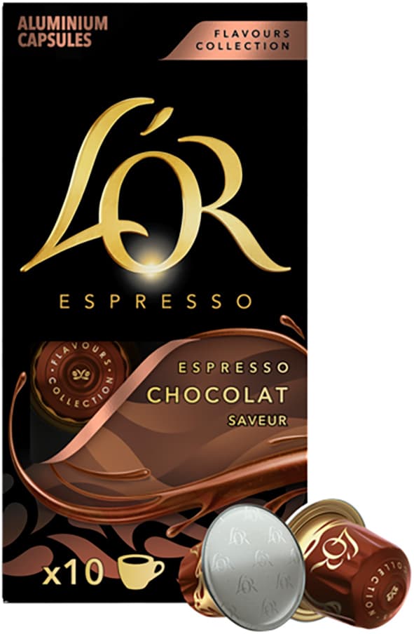 L’OR Espresso Chocolate kaffekapsler (10 kapsler)