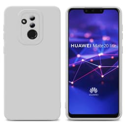 Huawei MATE 20 LITE Deksel case (hvit)