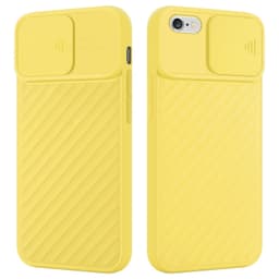 iPhone 6 / 6S silikondeksel case (gul)