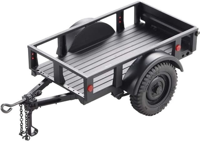 FMS FCX18 Utility Trailer C - Black