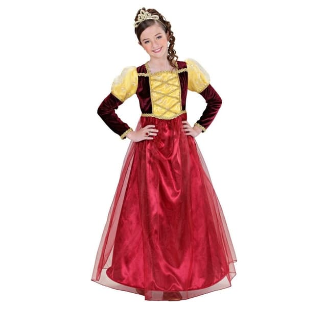 Barnekostyme prinsesse 8-10 år (140cm)