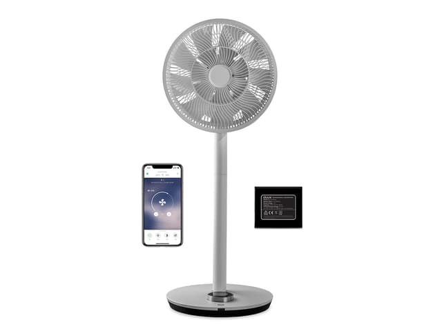 Duux Whisper Flex Stand fan w. Battery pack Grey