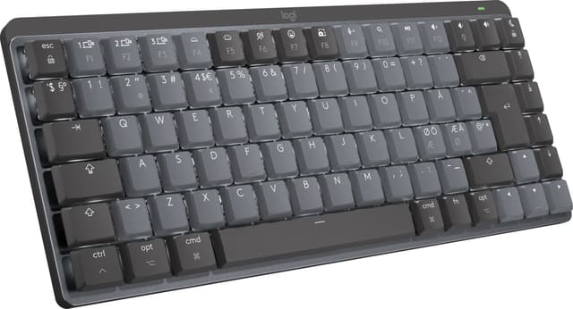 Logitech MX Mechanical Mini Mac trådløst tastatur (space grey)