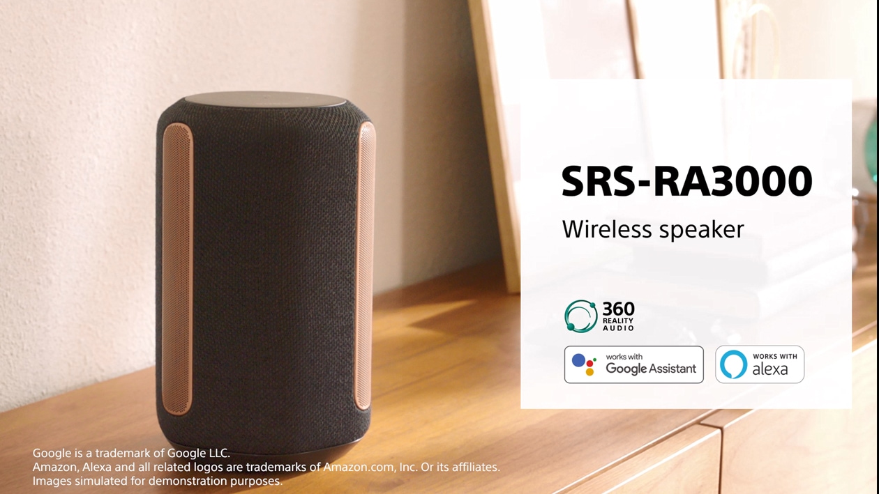 Sony SRS-RA3000 høyttaler (sort) - Høyttalere - Elkjøp