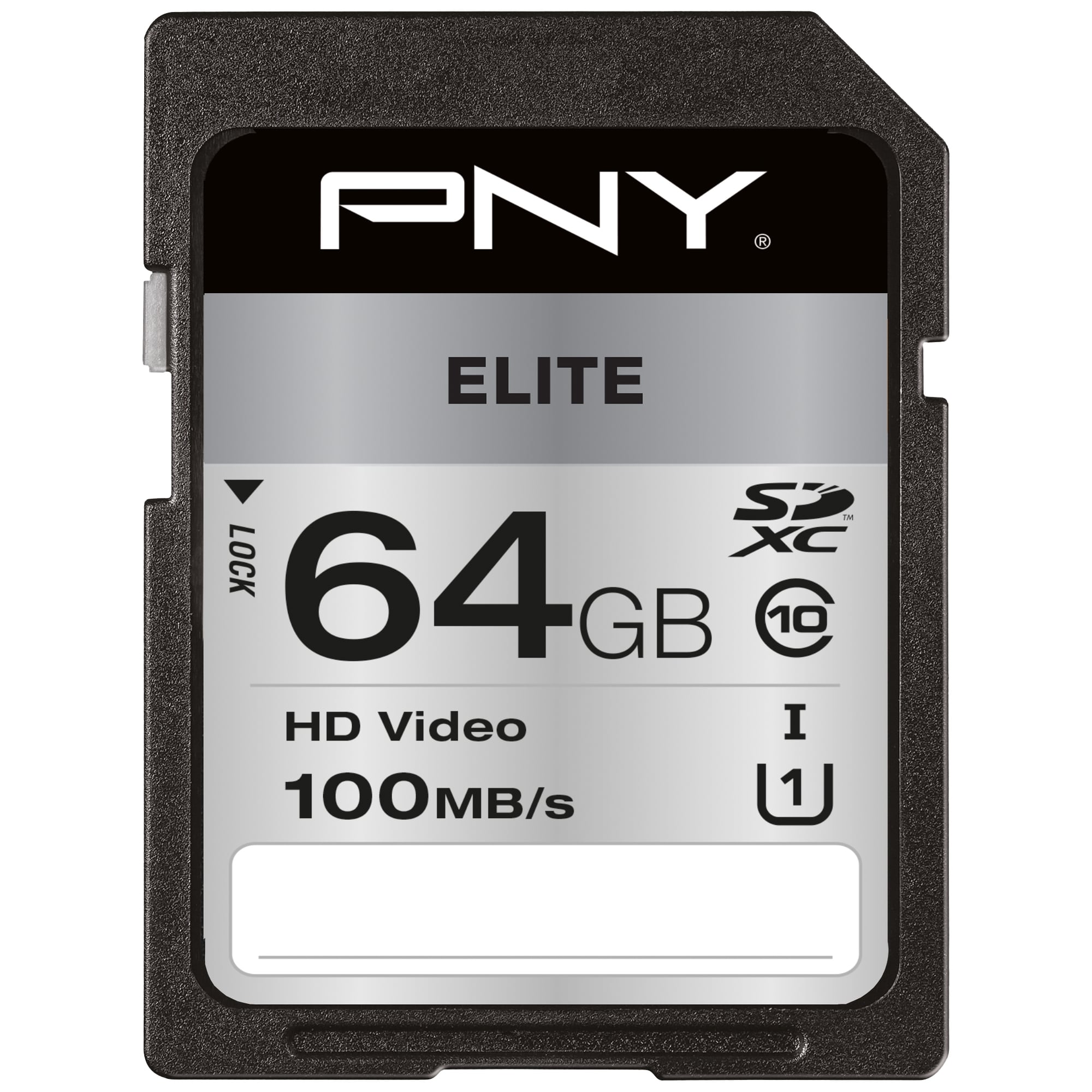 PNY Elite SDXC-minnekort 64 GB - Kameratilbehør - Elkjøp