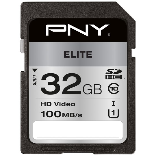 PNY Elite SDHC-minnekort 32 GB - Elkjøp