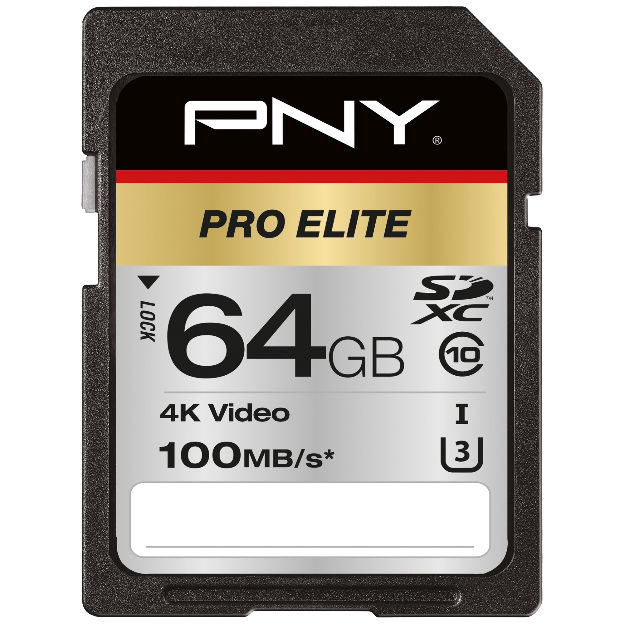 PNY Pro Elite SDXC-minnekort 64 GB - Minnekort til kamera - Elkjøp