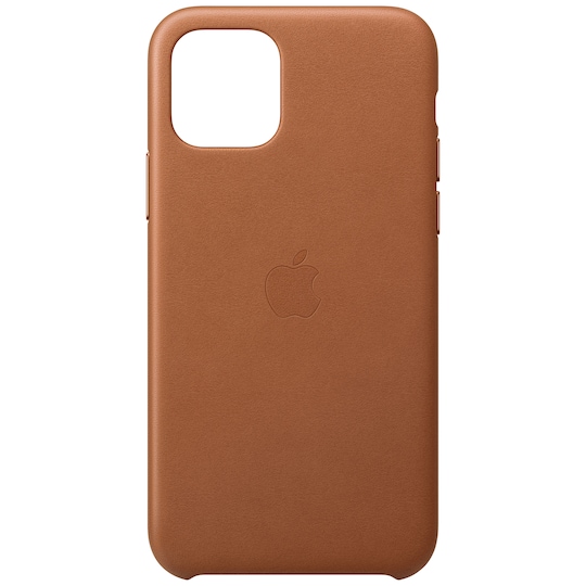 iPhone 11 Pro skinndeksel (salbrun) - Elkjøp