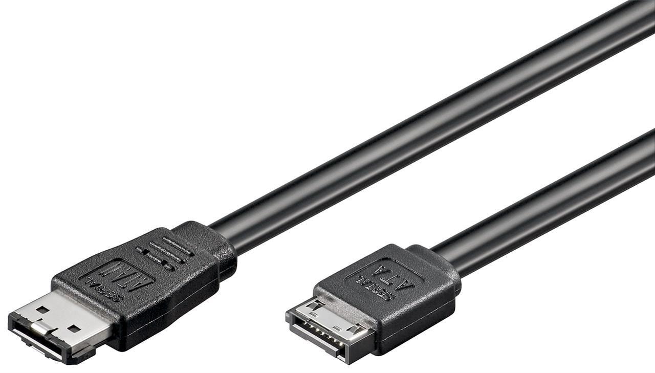 HDD eSATA-kabel 1,5 GBits / 3 GBits / 6 GBits - Elkjøp