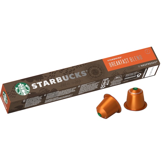 Starbucks by Nespresso Breakfast Blend kaffekapsler 12473157 - Elkjøp