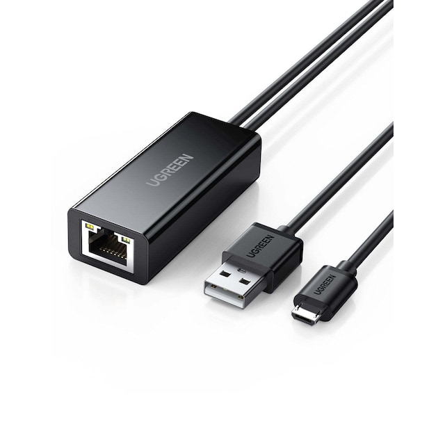 Ugreen Micro USB Ethernet Lan Adapter for Chromecast TV Stick
